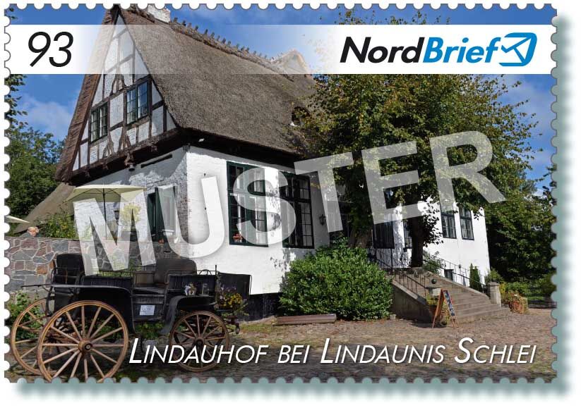 Markenserie Eckernförde, Schleswig & die Schlei - Motiv Schloss Gottorf - Postkarte/ Standardbrief - 10er Bogen – Bild 3
